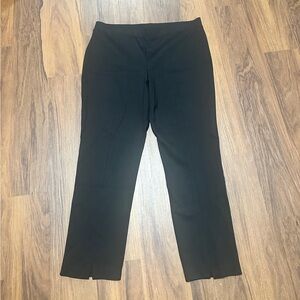 CeCe Black Cropped Trousers